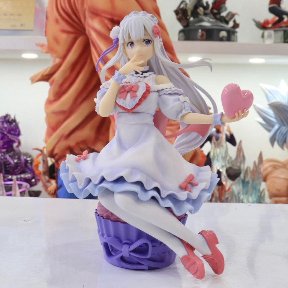 Re:Zero Emilia “ Sweet Happy Life Ver. “ Figure By Bandai