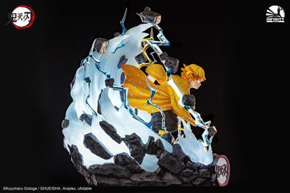 Demon Slayer Agatsuma Zenitsu 1/4 Resin Statue By Infinity Studio