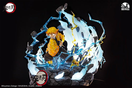 Demon Slayer Agatsuma Zenitsu 1/4 Resin Statue By Infinity Studio