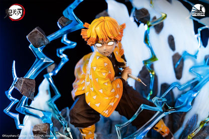 Demon Slayer Agatsuma Zenitsu 1/4 Resin Statue By Infinity Studio