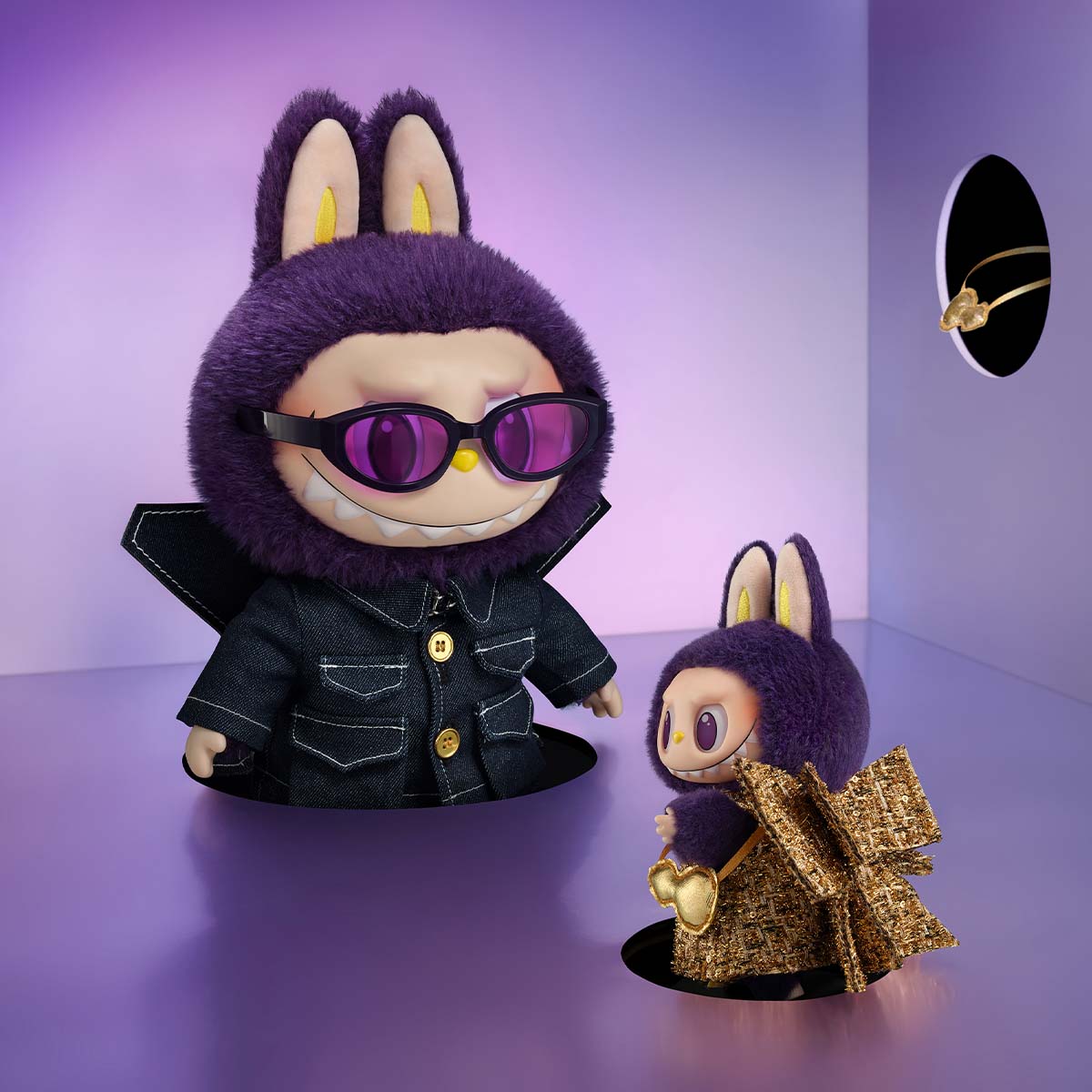 LABUBU × PRONOUNCE - WINGS OF FORTUNE Vinyl Plush