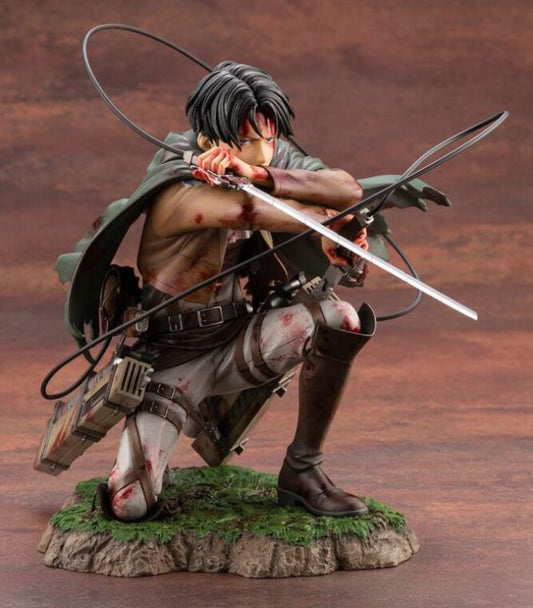 Attack on Titan Levi Fortitude Ver. Figure by KOTOBUKIYA