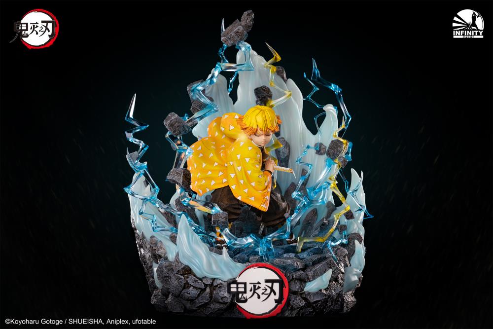 Demon Slayer Agatsuma Zenitsu 1/4 Resin Statue By Infinity Studio