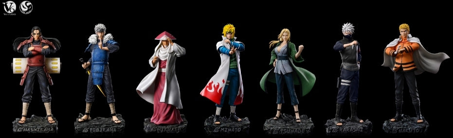 Hokage Resin Statue Line up By V6 Studio