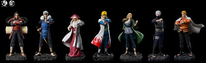 Hokage Resin Statue Line up By V6 Studio